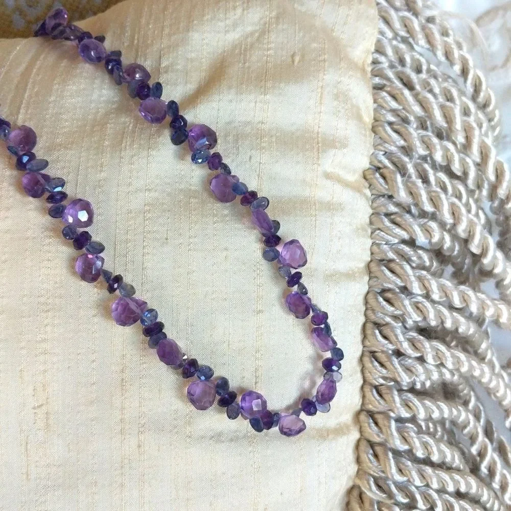 Exquisite Genuine Amethyst Necklace